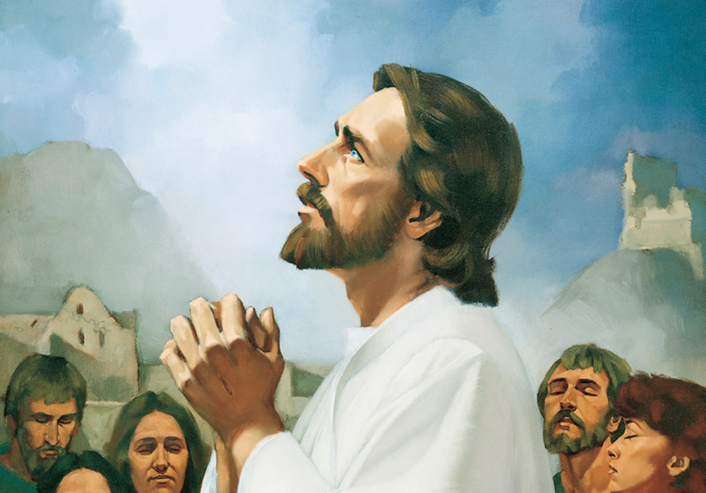 Christ praying in Americas